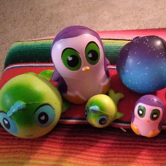 Squishy grab bag surprise 2PCS animals pets desserts 🎁🆓 Bonus gift stationary - Picture 10 of 11